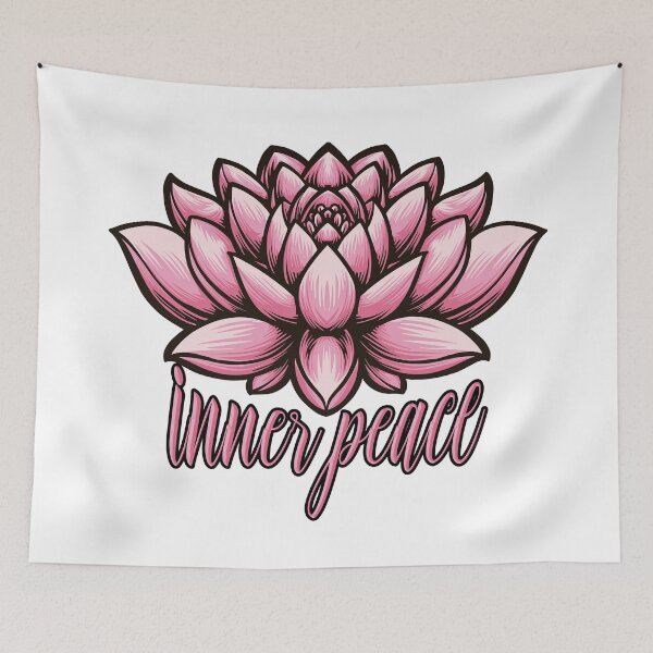 Item preview, Inner Peace - Lotus Flower designed and sold by inkStyleMDQ.