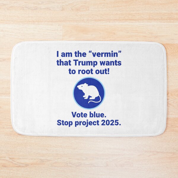 Item preview, I am the “vermin” that Trump wants to root out!  designed and sold by Rachel the Artist .