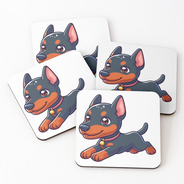 Item preview, Chibi Dobermann Running designed and sold by City0fDreams.