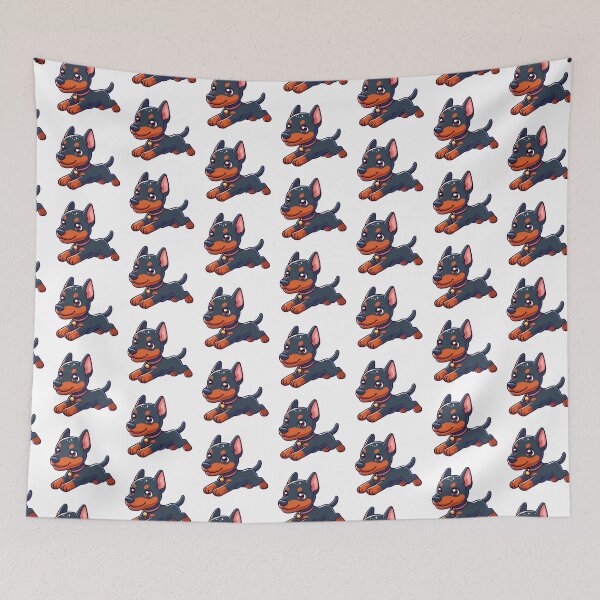 Item preview, Chibi Dobermann Running designed and sold by City0fDreams.