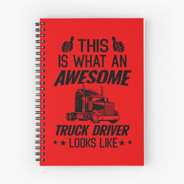 Item preview, This Is What An Awesome Truck Driver Looks Like. Funny Trucker Quote designed and sold by DesignHouse07.