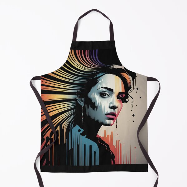 Item preview, VIBRANT MODERN ART WOMAN ILLUSTRATION designed and sold by debeteez.