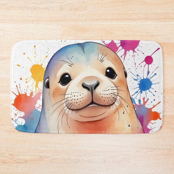 Item preview, Watercolor Sealion designed and sold by WildlifeInc.