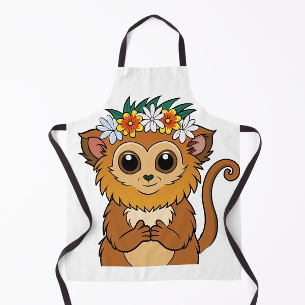 Item preview, Fluffy Little Marmoset Making a Flower Crown designed and sold by omerfdln34.