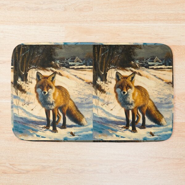 Artikelvorschau, Fuchs-Porträt. Winterfuchs, Vintage-Fuchs, Fuchs-Gemälde, Rembrandt van Rijnstyle entworfen und verkauft von FoxVibes.