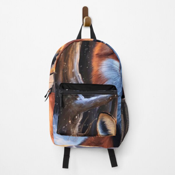 Item preview, Fox Portrait. Winter fox, vintage fox, fox painting, Rembrandt van Rijnstyle designed and sold by FoxVibes.