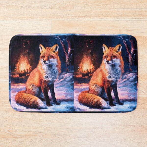 Artikelvorschau, Fuchs-Porträt. Winterfuchs, Vintage-Fuchs, Fuchs-Gemälde, Rembrandt van Rijnstyle entworfen und verkauft von FoxVibes.
