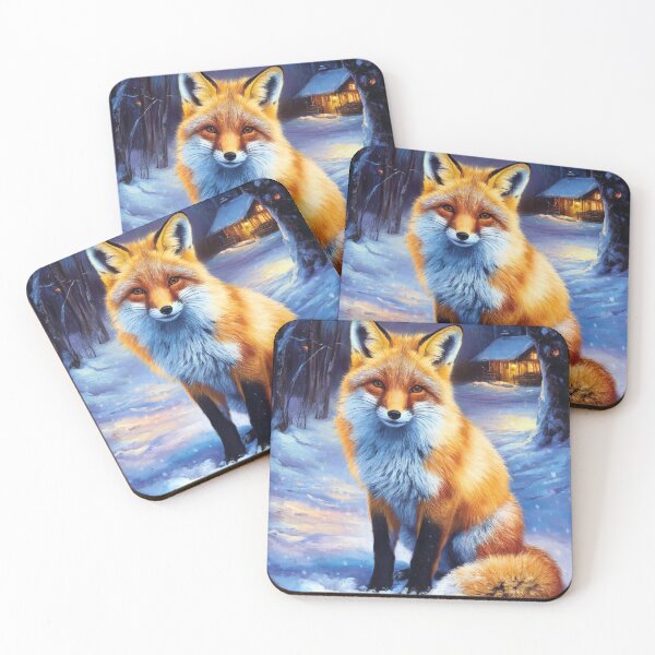 Artikelvorschau, Fuchs-Porträt. Winterfuchs, Vintage-Fuchs, Fuchs-Gemälde, Rembrandt van Rijnstyle entworfen und verkauft von FoxVibes.