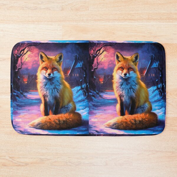 Artikelvorschau, Fuchs-Porträt. Winterfuchs, Vintage-Fuchs, Fuchs-Gemälde, Rembrandt van Rijnstyle entworfen und verkauft von FoxVibes.