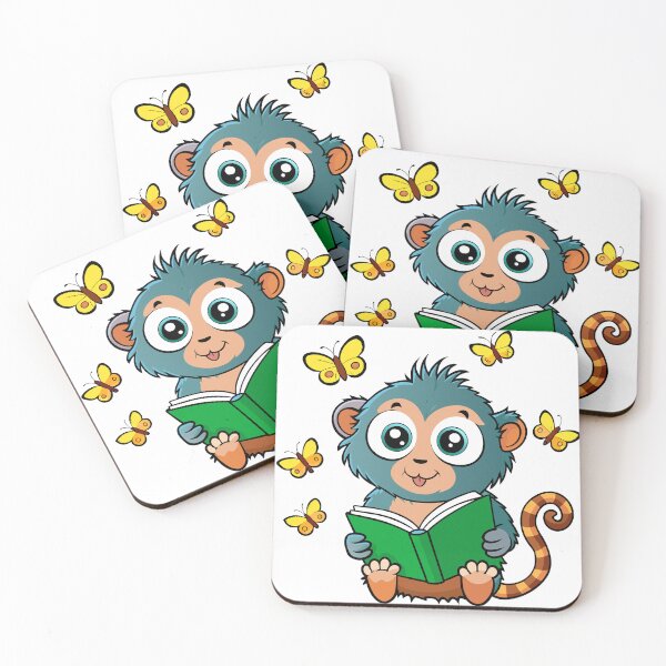 Item preview, Fluffy Little Marmoset Reading a Book designed and sold by omerfdln34.