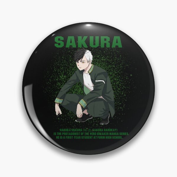 Item preview, Haruka Sakura - Wind Breaker designed and sold by ArtistryHavenn.
