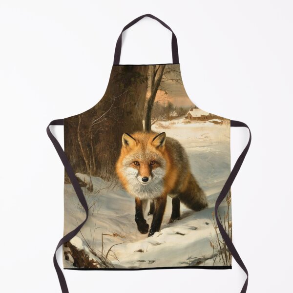 Artikelvorschau, Fuchs-Porträt. Winterfuchs, Vintage-Fuchs, Fuchs-Gemälde, Rembrandt van Rijnstyle entworfen und verkauft von FoxVibes.