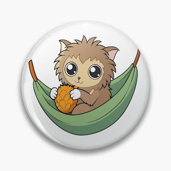 Item preview, Fluffy Little Marmoset Sipping from a Tiny Coconut designed and sold by omerfdln34.