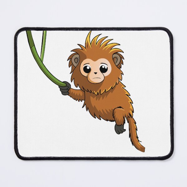 Item preview, Fluffy Little Marmoset Swinging from Vine to Vine designed and sold by omerfdln34.