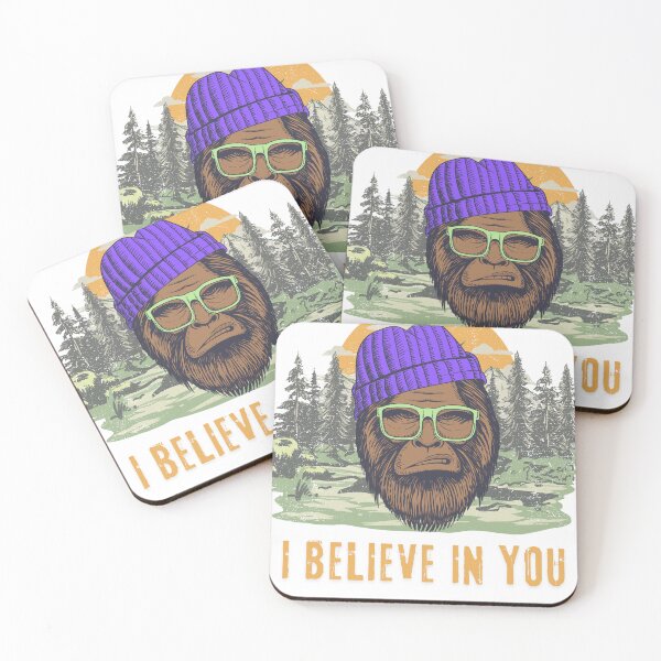 Item preview, I believe in you Bigfoot designed and sold by im-a-librarian.