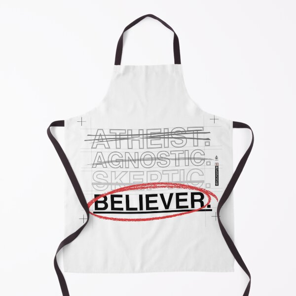Item preview, ATHEIST. AGNOSTIC. SKEPTIC. BELIEVER. (Design 3) designed and sold by planetwrockage.
