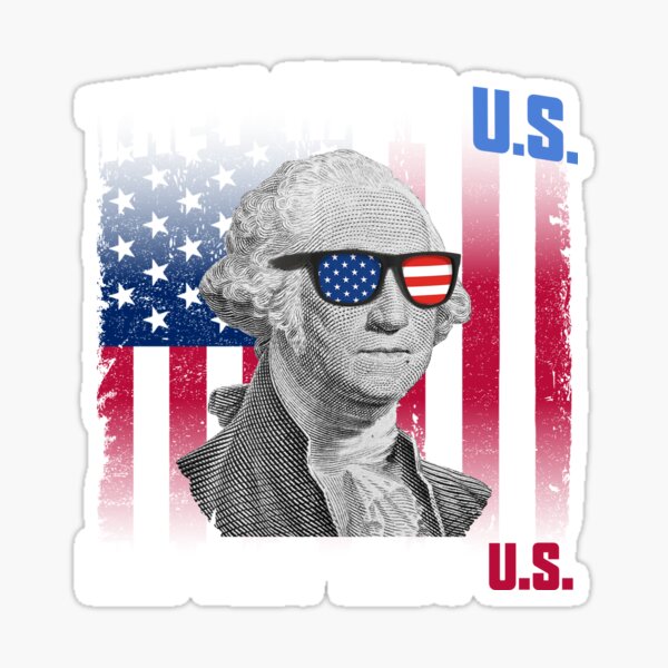 Item preview, They Hate US Cuz They Ain't US George Washington 4th of July Gear designed and sold by DynamicDesign.