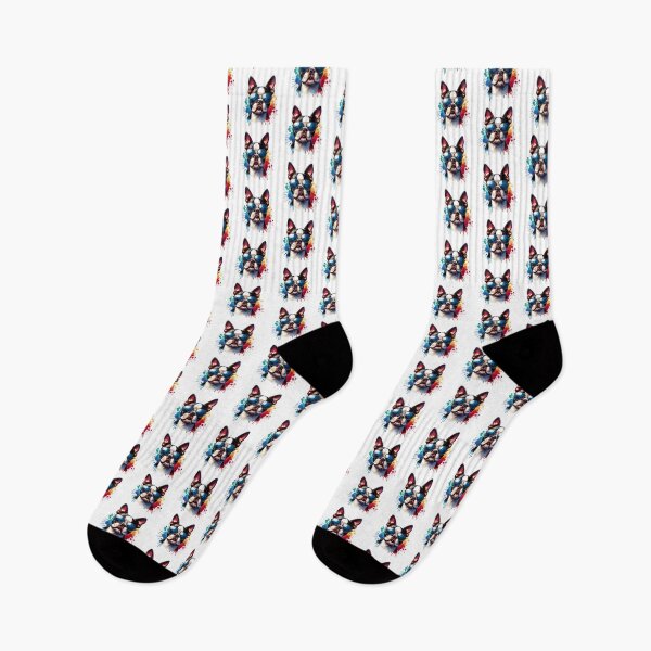 Item preview, Acuarela Boston Terrier Con Gafas De Sol designed and sold by TheAnimalZ00.