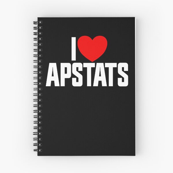 Item preview, I Love APSTATS Advanced Placement Statistics Love AP Stats Gear designed and sold by DynamicDesign.