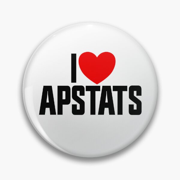 Item preview, I Love APSTATS Advanced Placement Statistics Love AP Stats Gear designed and sold by DynamicDesign.
