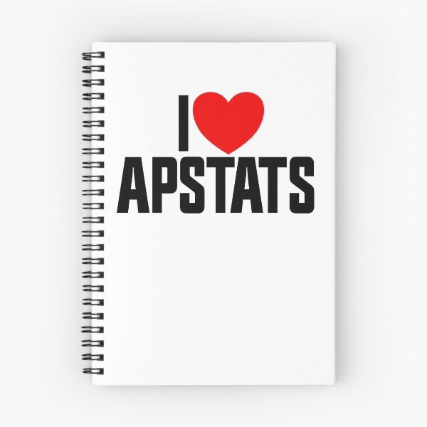 Item preview, I Love APSTATS Advanced Placement Statistics Love AP Stats Gear designed and sold by DynamicDesign.