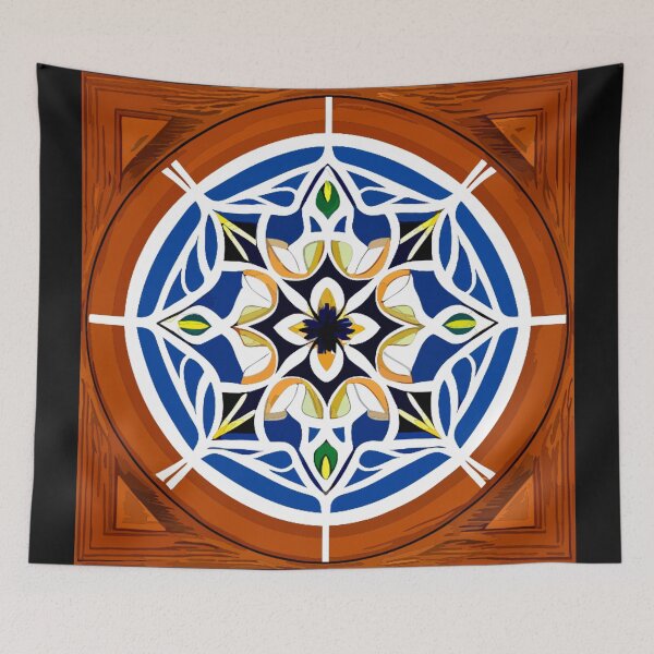 Item preview, Timber-framed Celestial Mandala designed and sold by Highlandkings.