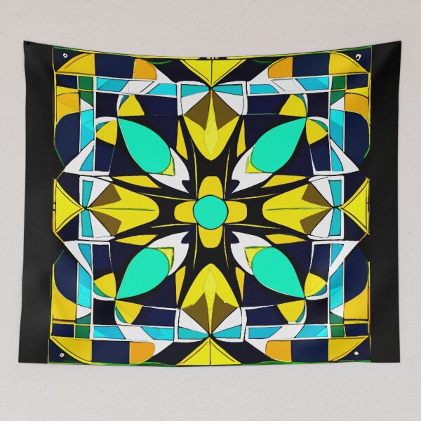 Item preview, Aquatic Radiance in Stained Glass designed and sold by Highlandkings.