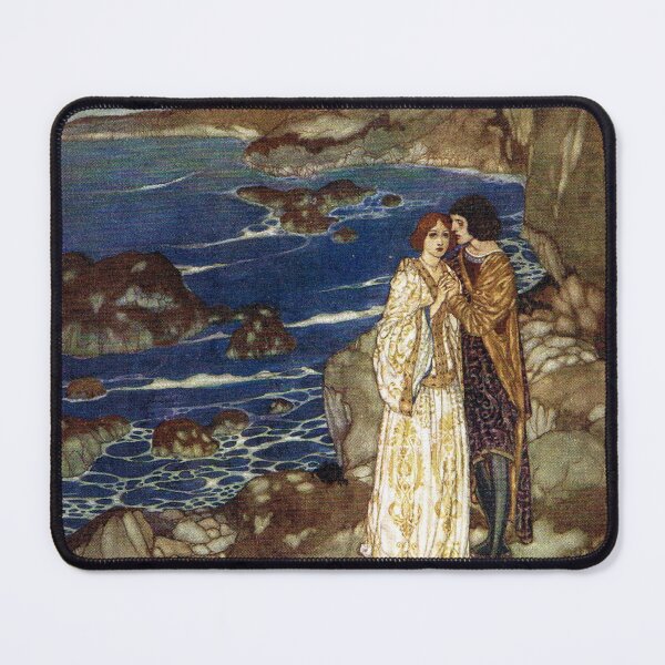 Item preview, Miranda and Ferdinand - The Tempest, Edmund Dulac designed and sold by forgottenbeauty.