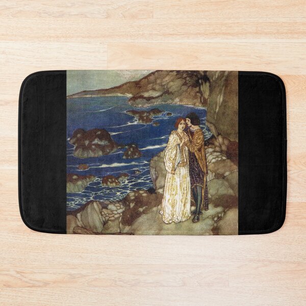 Item preview, Miranda and Ferdinand - The Tempest, Edmund Dulac designed and sold by forgottenbeauty.