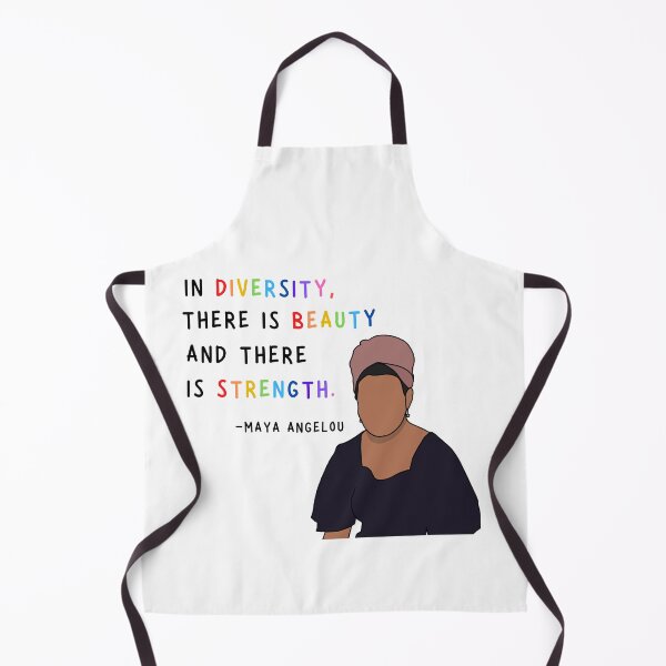 Item preview, maya angelou inspirational quote on diversity designed and sold by simpleactivist.