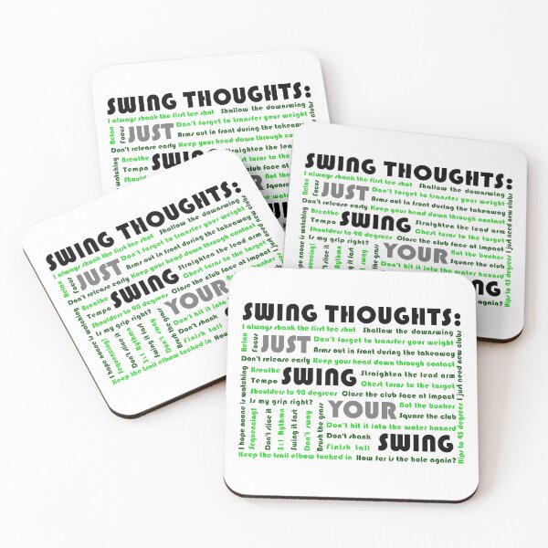 Item preview, Golf Swing Thoughts: Just Swing Your Swing - Green designed and sold by EaglePutt.