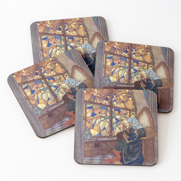 Item preview, The Garden of Paradise - Edmund Dulac designed and sold by forgottenbeauty.