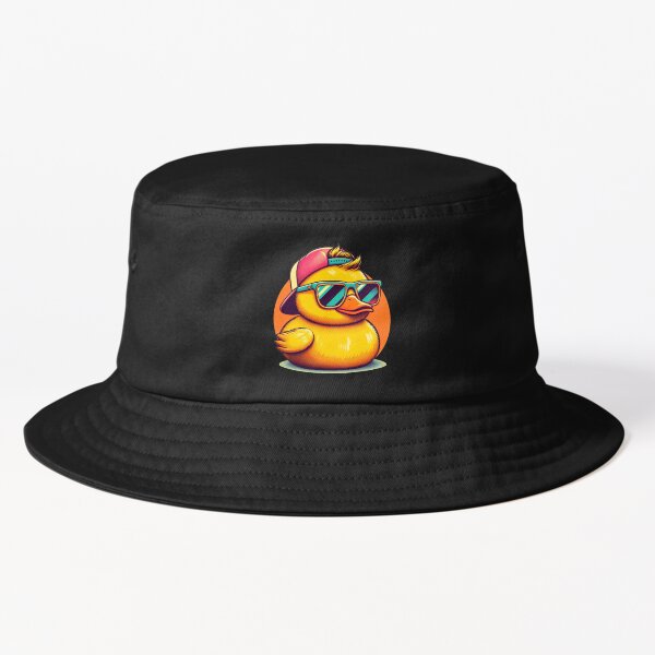 Item preview, Cool Retro Yellow Duck in Sunglasses 70s 80s 90s Funny Duck Meme designed and sold by haitrieuic96.