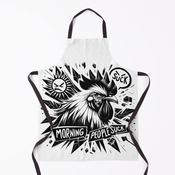 Item preview, Morning People Suck designed and sold by Monochromaniaus.