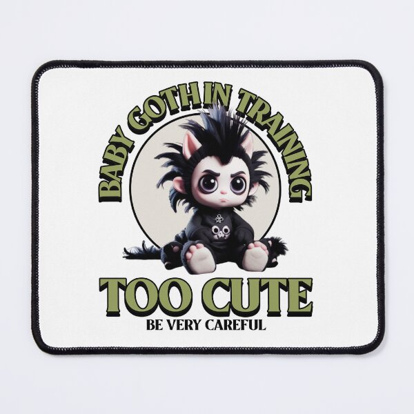 Item preview, Baby Kawaii Goth Monster designed and sold by EmeraldCauldren.