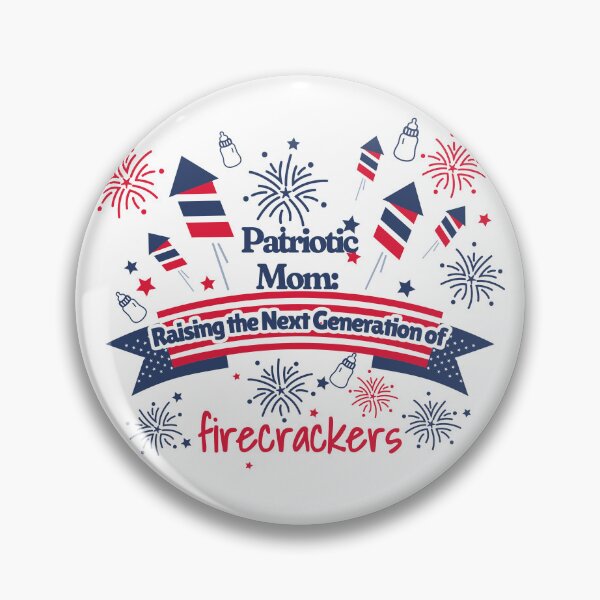 Item preview, Patriot Mom: Raising the Next Generation of Firecrackers designed and sold by LuxTeesNThings.