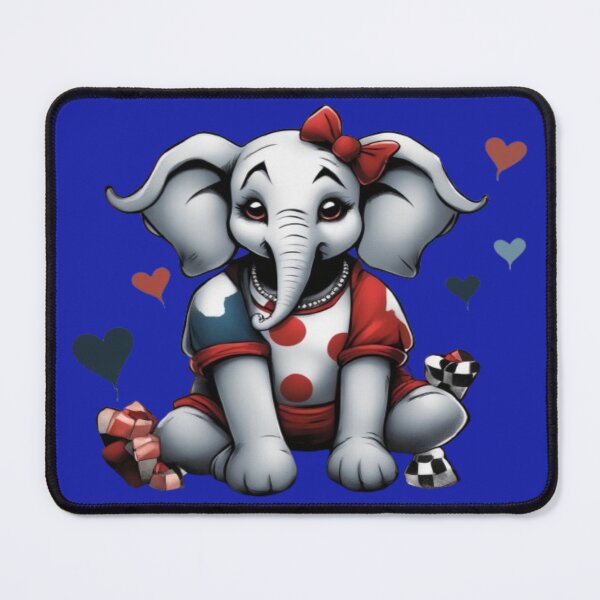 Item preview, Harley The Elephant , Product Colour: Azure Blue designed and sold by Midnight Veil Designs.