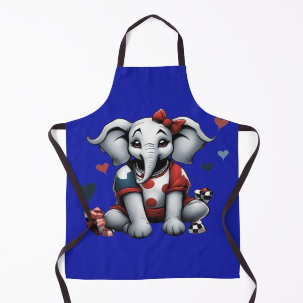 Item preview, Harley The Elephant , Product Colour: Azure Blue designed and sold by Midnight Veil Designs.