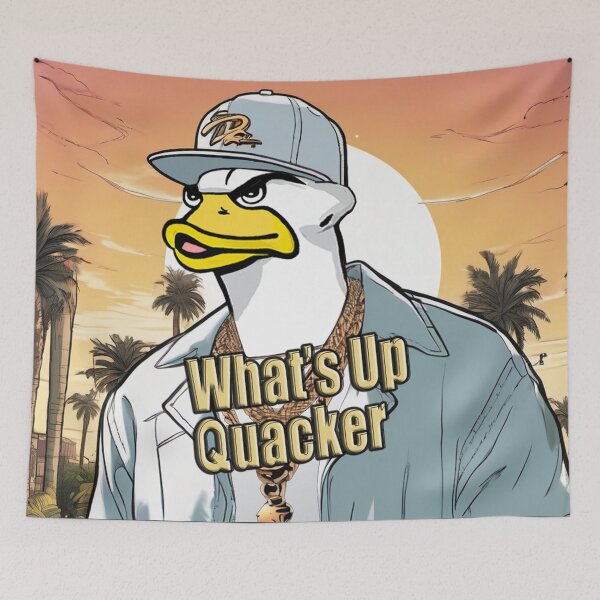 Item preview, What's Up Quacker  designed and sold by BloodSweatNTers.