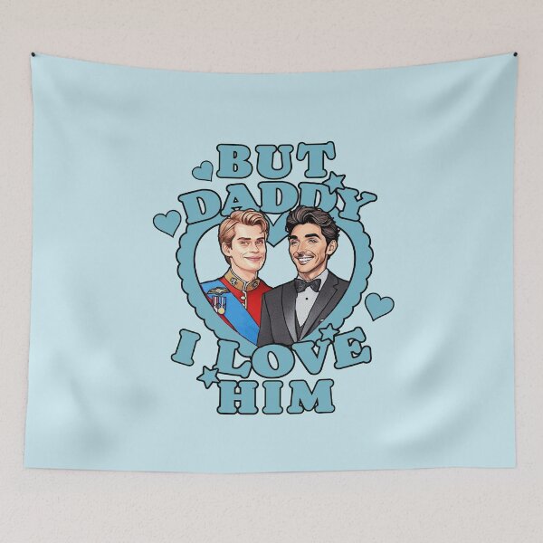 Item preview,  Red White & Royal Blue But Daddy I Love Him designed and sold by baranskini.