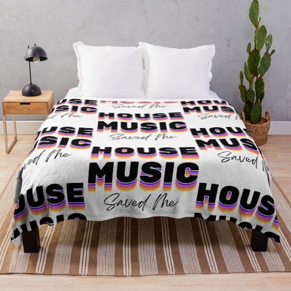 Item preview, HOUSE MUSIC - Saved Me Dropshadow (black) designed and sold by Discothreadz.