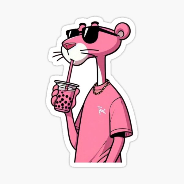 Item preview, Cute Pink Panther  designed and sold by Blazed Vibes.