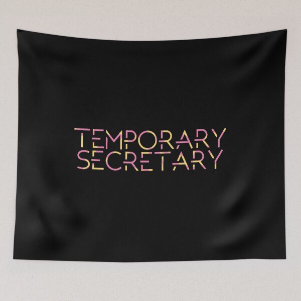Item preview, Temporary Secretary designed and sold by Cuttintees.