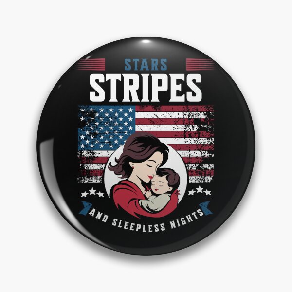 Item preview, Stars, Stripes and sleepless nights designed and sold by LuxTeesNThings.