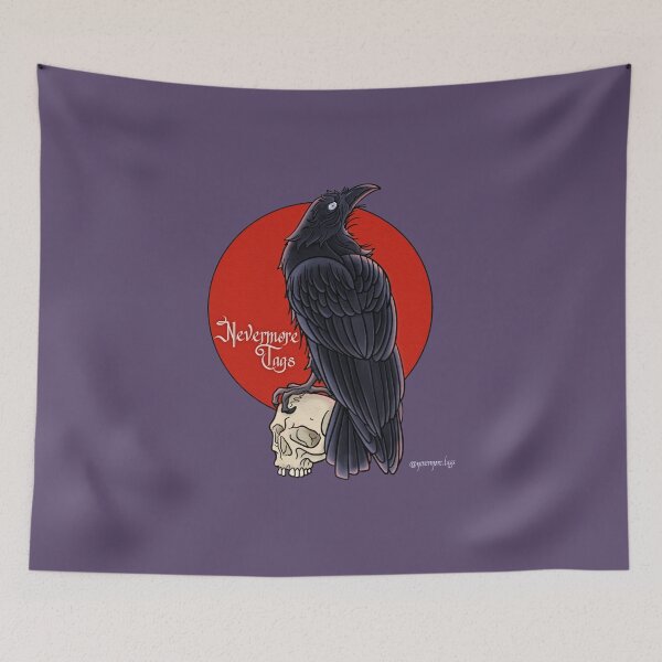 Item preview, Nevermore Raven designed and sold by NevermoreTags.
