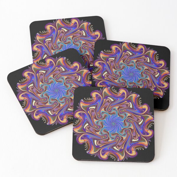 Item preview, Colorful, flowing, curvy Mandala designed and sold by DaveDanchuk.