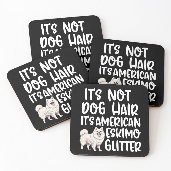 Item preview, Its Not Dog Hair Its American Eskimo Glitter  designed and sold by TheAnimalZ00.