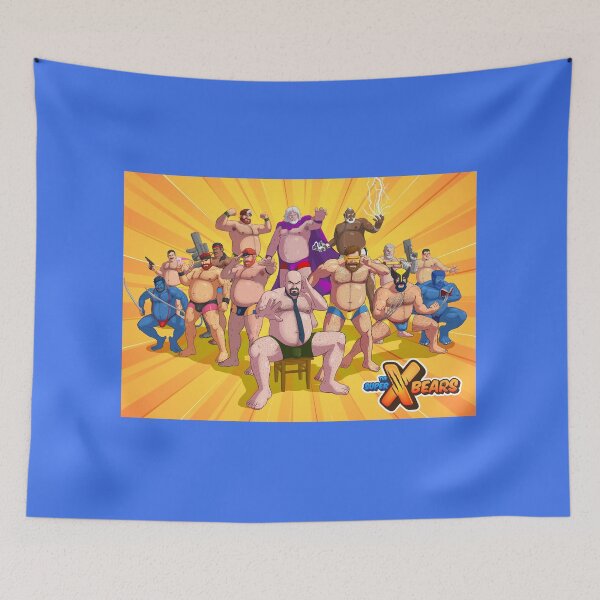 Item preview, The Super X-Bears designed and sold by MaxxFergus.