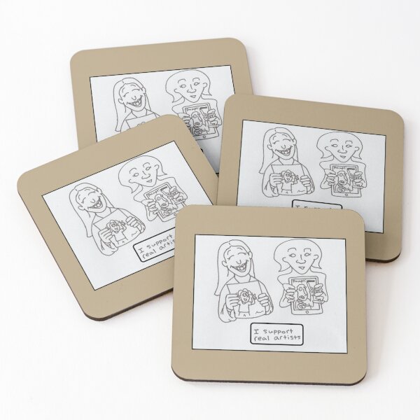 Item preview, Support Artists designed and sold by nocomicscomics.