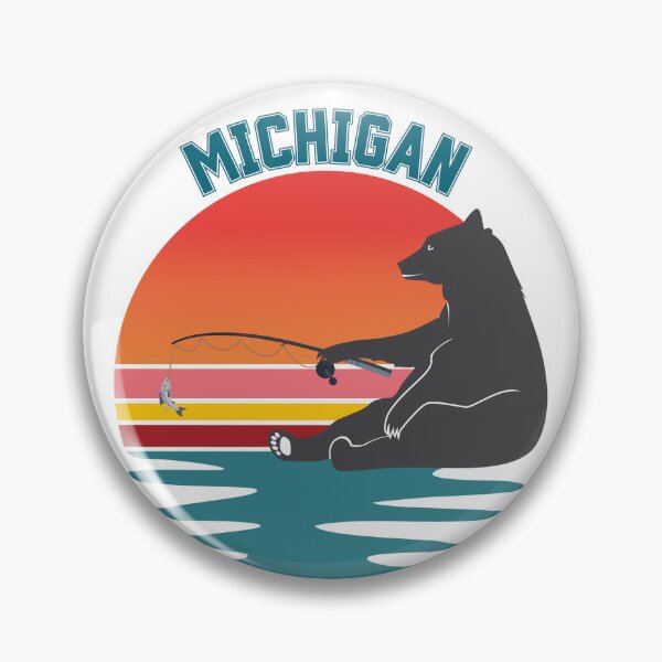 Item preview, Michigan Grin and Bear it designed and sold by im-a-librarian.
